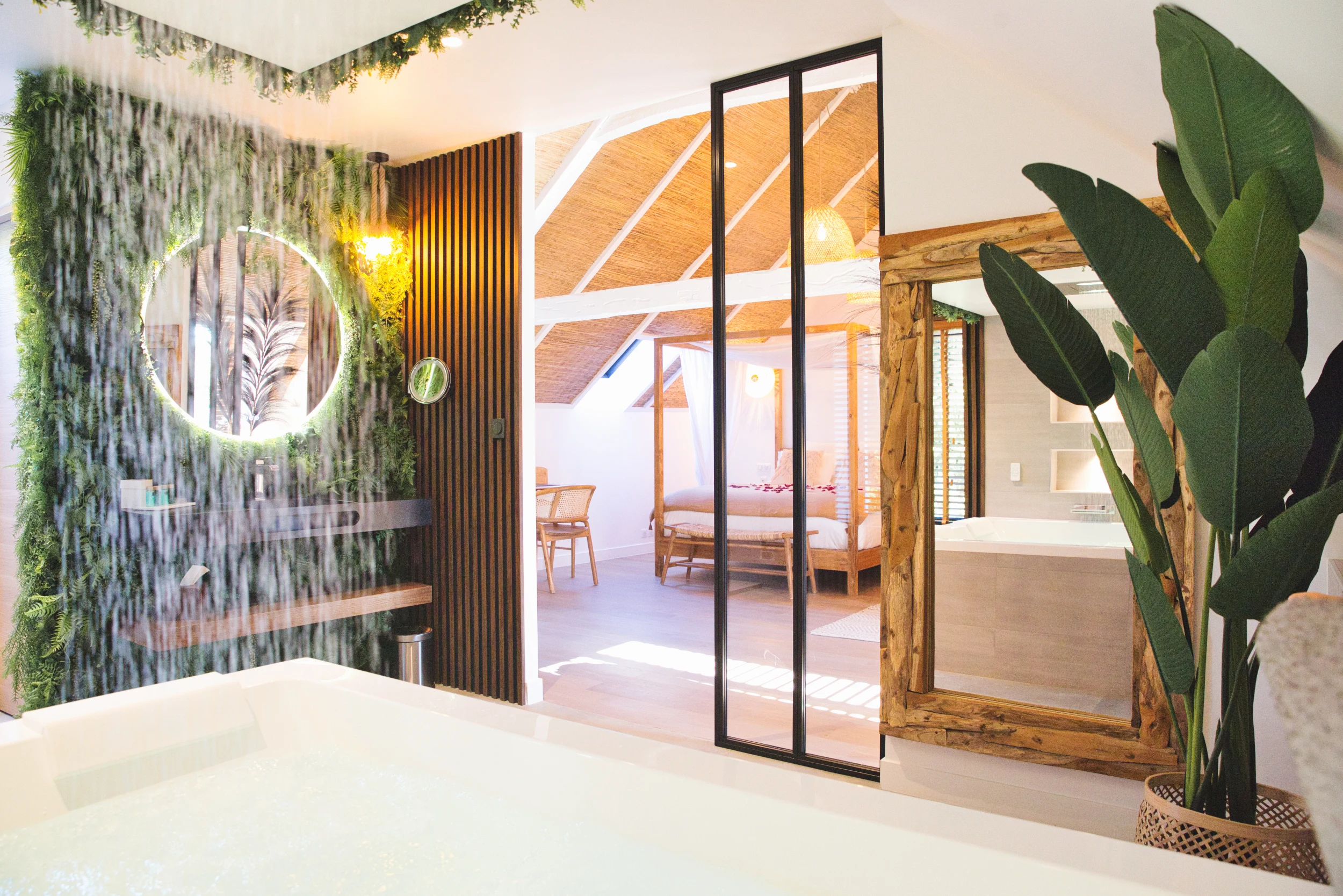 La suite et ses attentions pour un séjour à deux