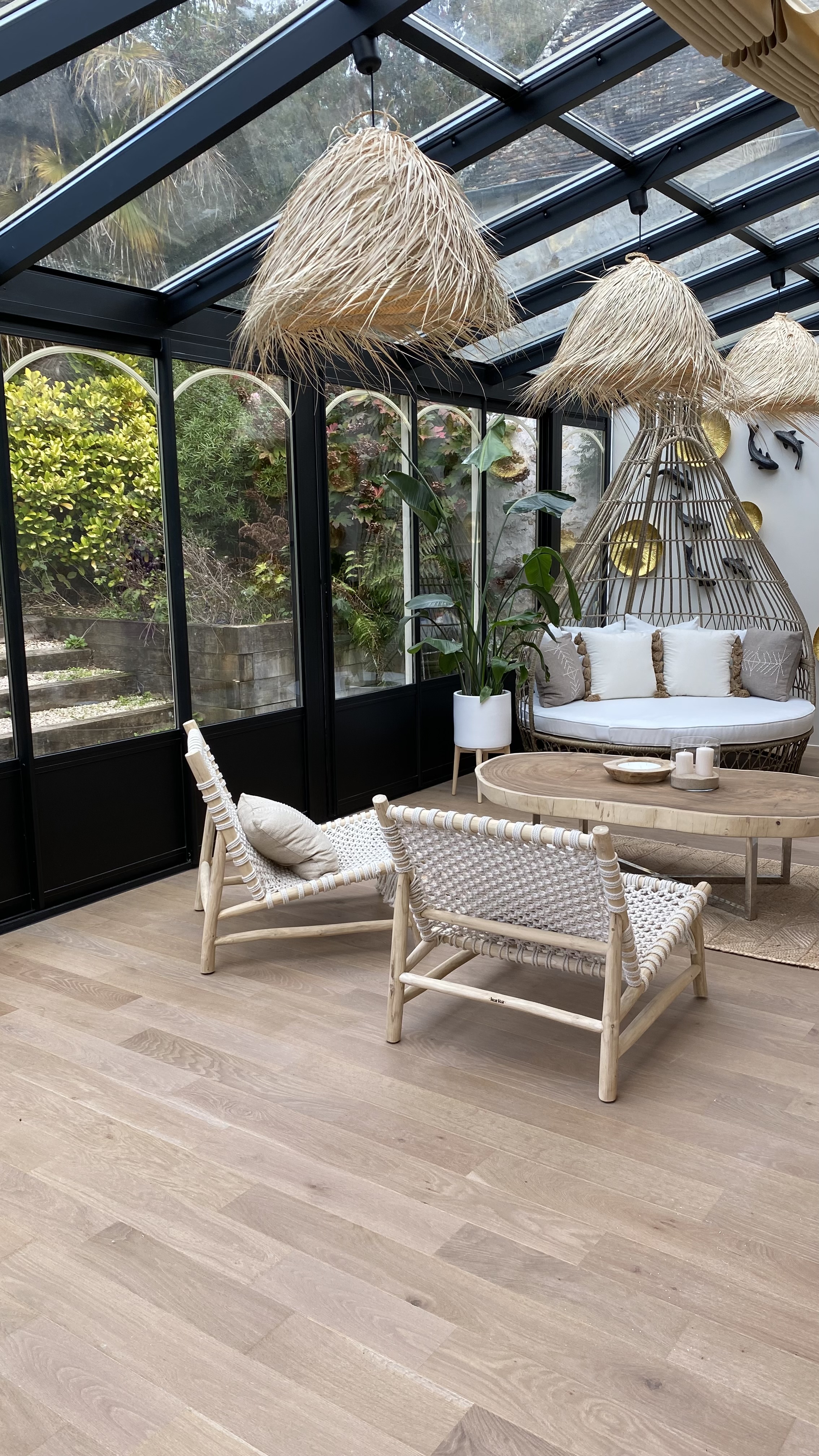 Véranda jardin d'hiver